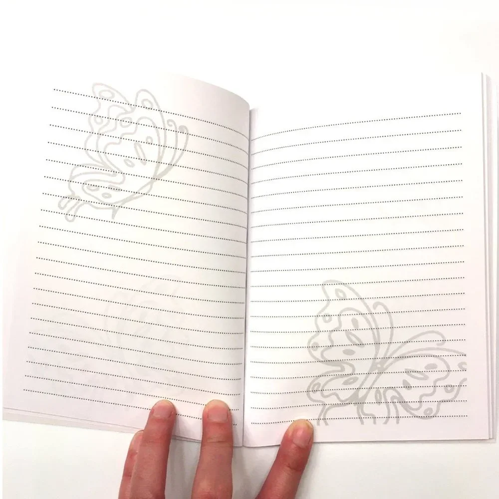 Purple Butterfly Notebook